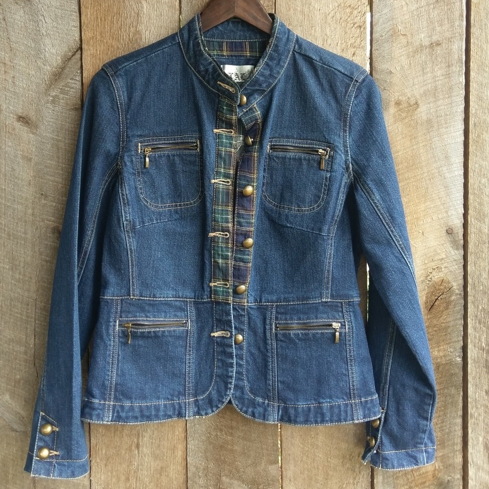 LAL Denim Jacket Size Small